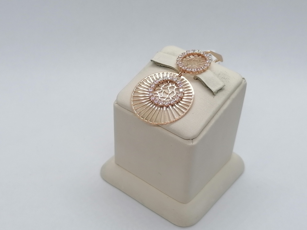 ПОДВЕСКА С КАМНЯМИ (Au 585)