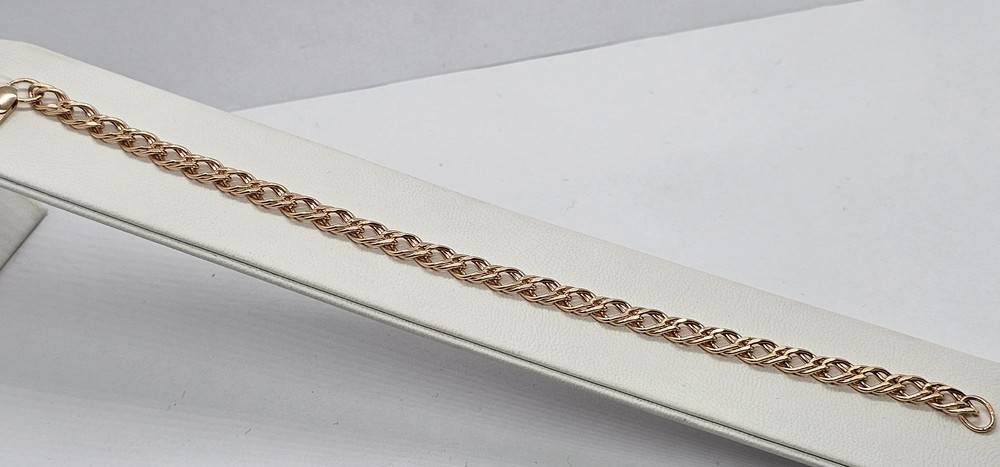 НБ 12-076ПГ БРАСЛЕТ ПУСТОТЕЛЫЙ (Au 585)