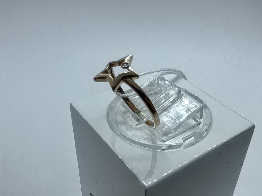 КОЛЬЦО С КАМНЕМ (Au 585)