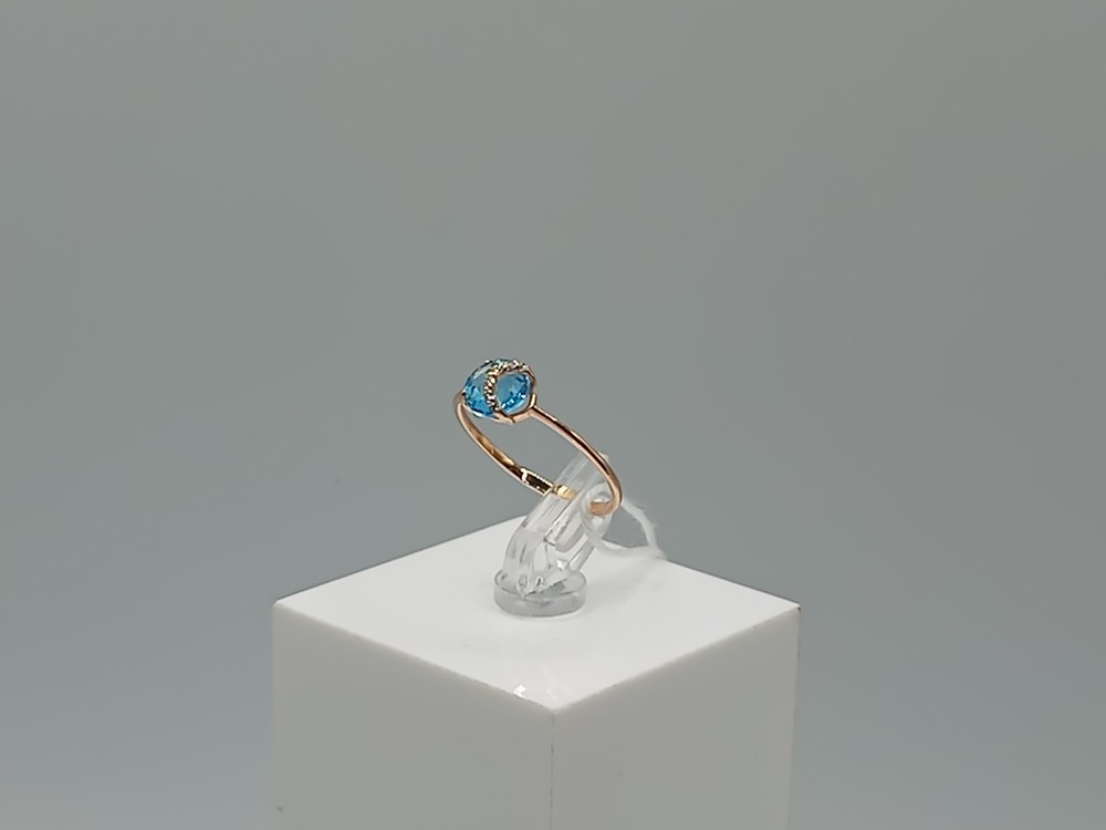 КОЛКМИ585 КОЛЬЦО С КАМНЯМИ (Au 585)