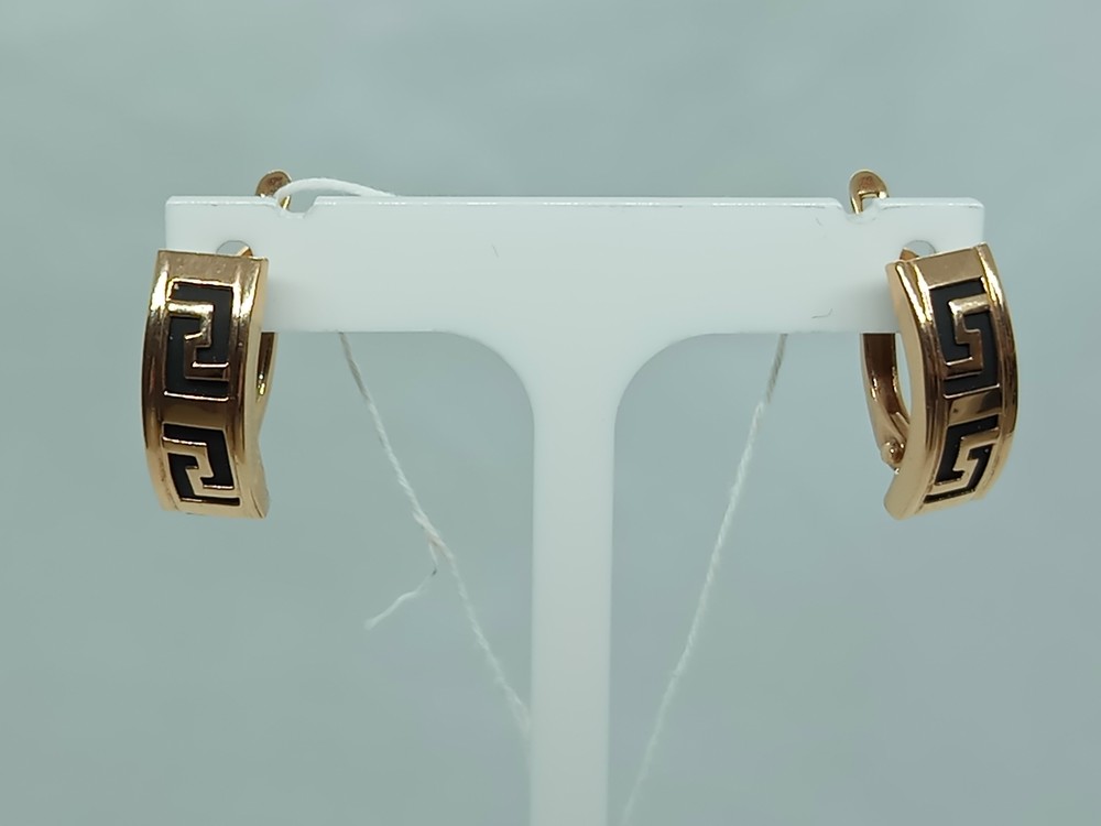 02231К СЕРЬГИ КАУЧУК (Au 585) 02231К СЕРЬГИ КАУЧУК (Au 585)