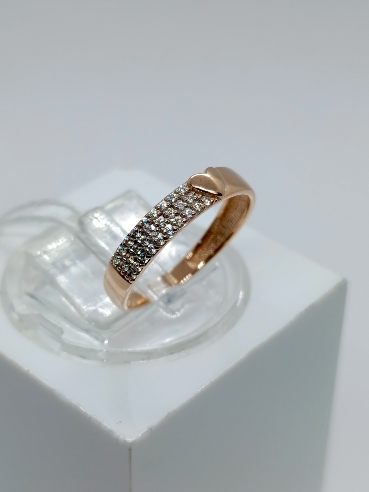 КОЛКМИ585 КОЛЬЦО С КАМНЯМИ (Au 585)