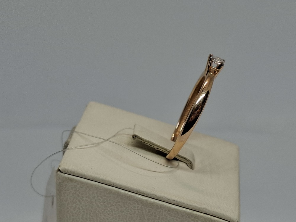 КОЛЬЦО С КАМНЕМ (Au 585)