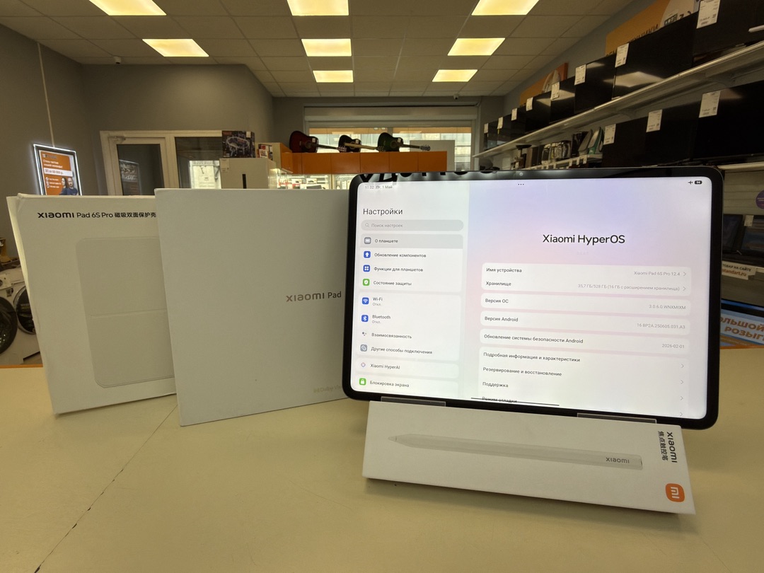 Планшет Xiaomi PAD 6S PRO 12.4 12/512