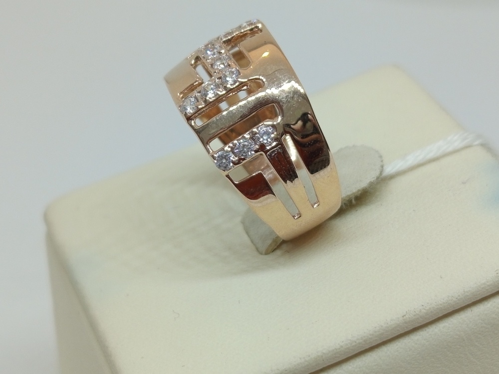 КОЛКМИ585 КОЛЬЦО С КАМНЯМИ (Au 585) КОЛКМИ585 КОЛЬЦО С КАМНЯМИ (Au 585)