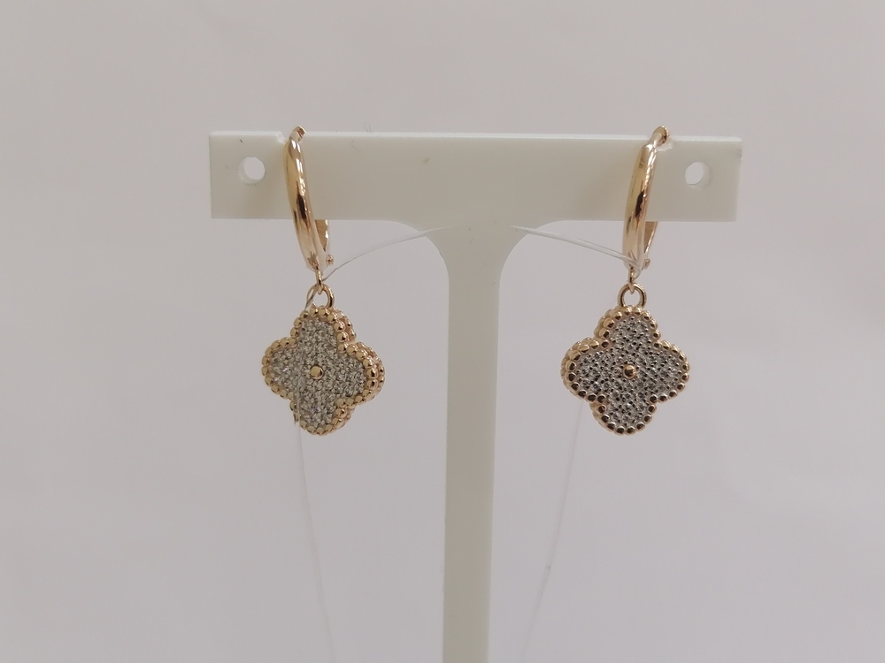 СЕРЬГИ С КАМНЯМИ (Au 585)