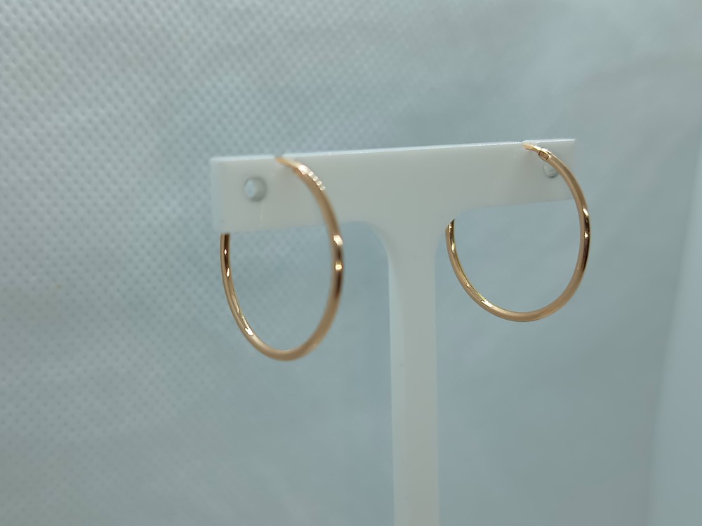 СЕРЬГИ КОНГО без камня (Au 585)