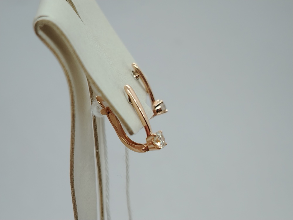 СЕРЬГИ БРИЛЛИАНТ (Au 585)