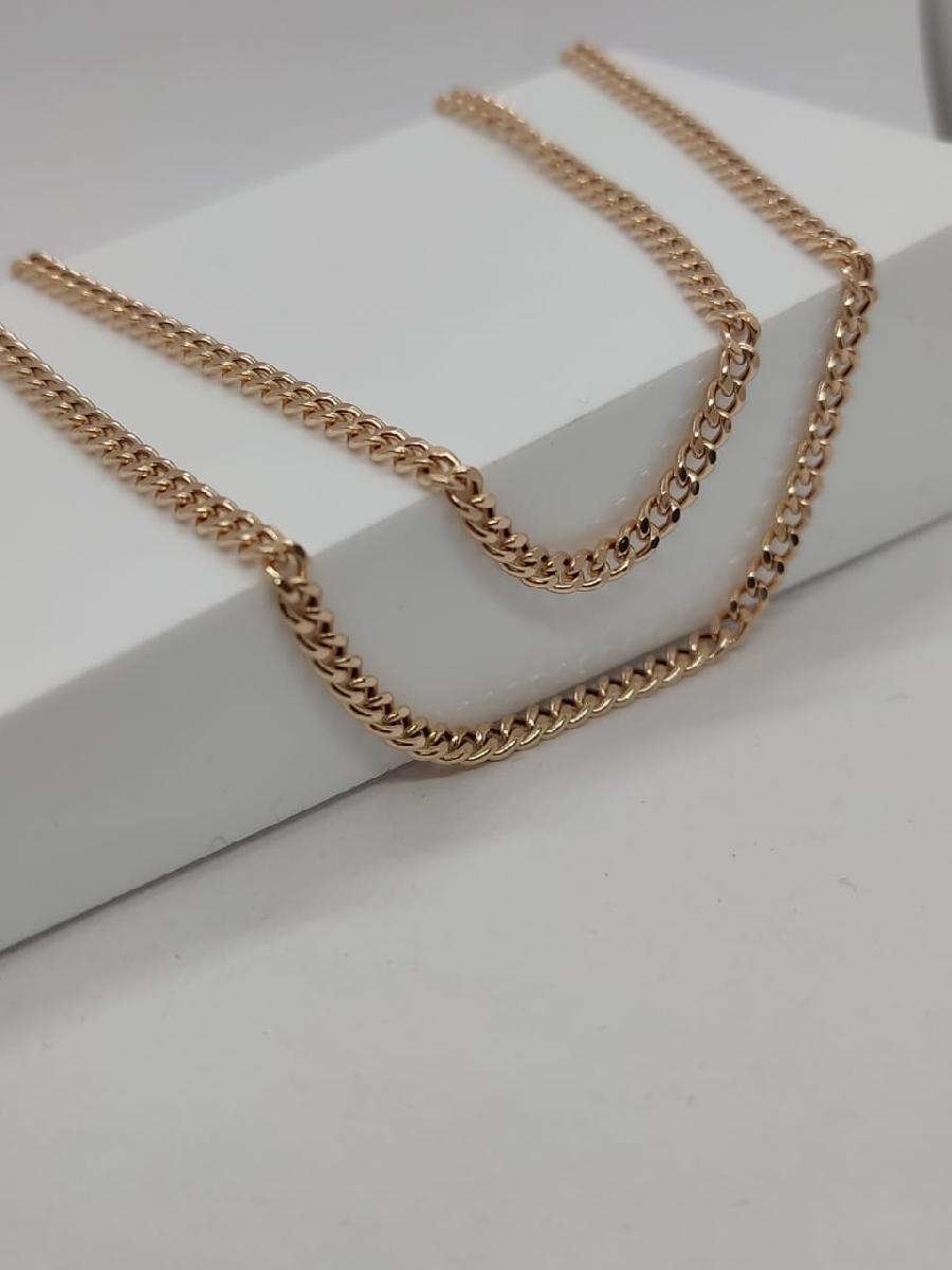 ЦЕПЬ ПУСТОТЕЛАЯ Панцирное (Au 585)