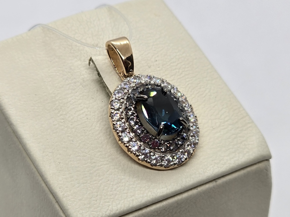 ПОДВЕСКА С КАМНЯМИ (Au 585)