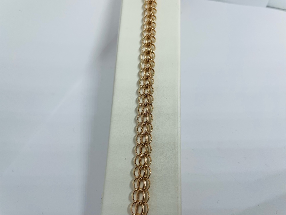 БРАСЛЕТ ПОЛНОВЕСНЫЙ Итальянка Au 585