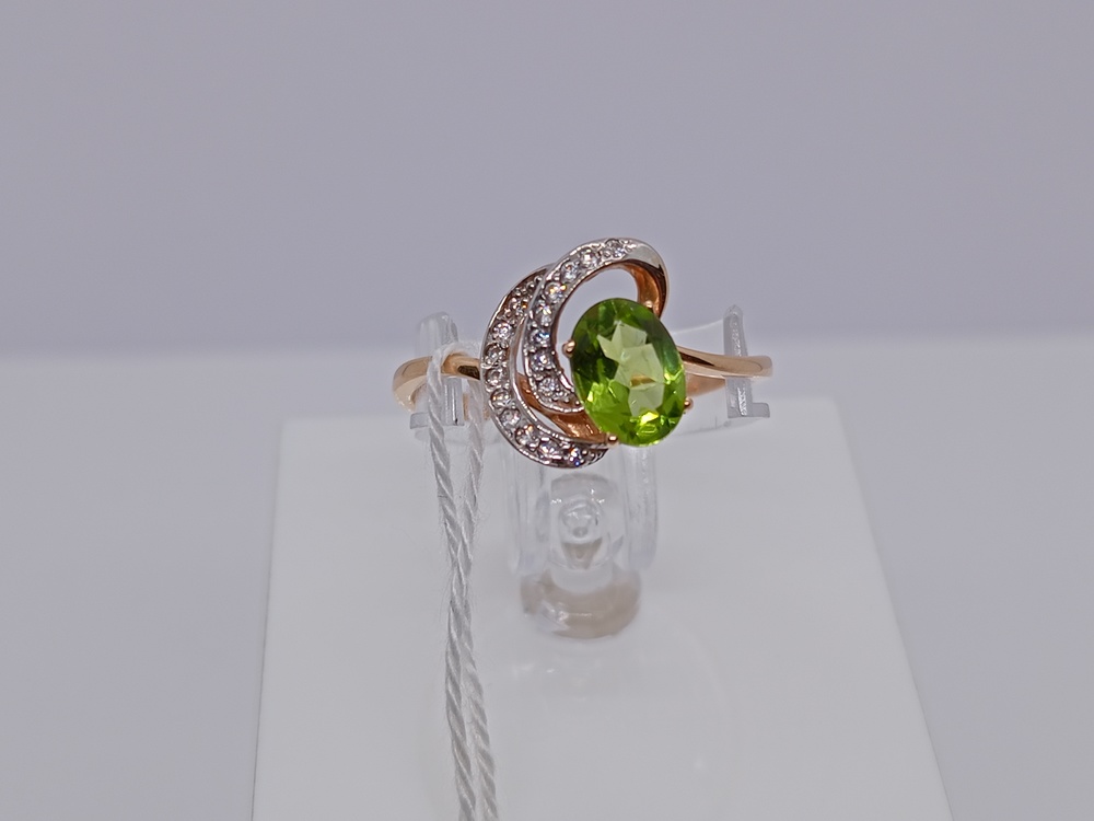 КОЛКМИ585 КОЛЬЦО С КАМНЯМИ (Au 585)