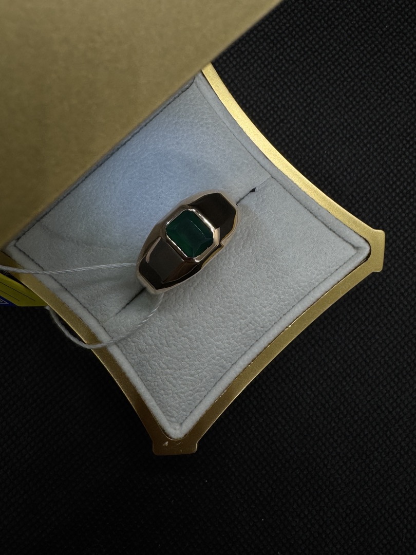 КОЛЬЦО ПЕЧАТКА с камнем (Au 585)