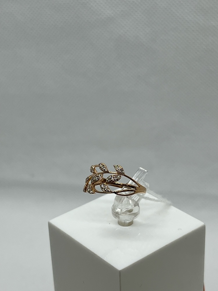 КОЛКМИ585 КОЛЬЦО С КАМНЯМИ (Au 585)