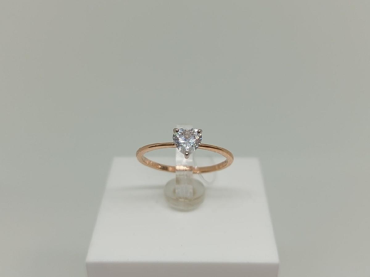 КОЛЬЦО С КАМНЕМ (Au 585)