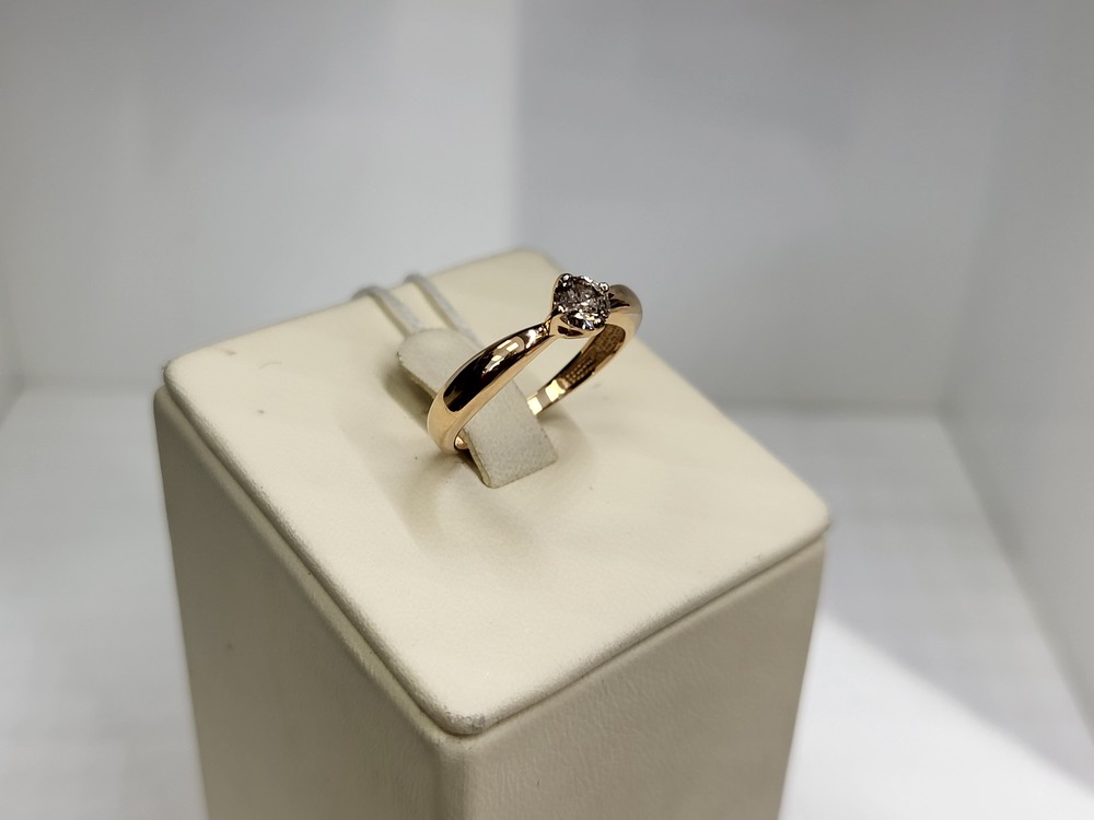 КОЛЬЦО БРИЛЛИАНТ Au 585