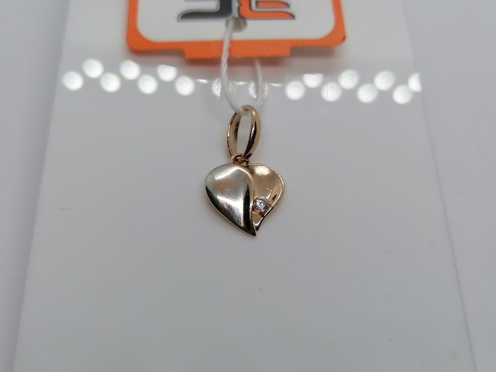 ПОДВЕСКА С КАМНЕМ (Au 585)