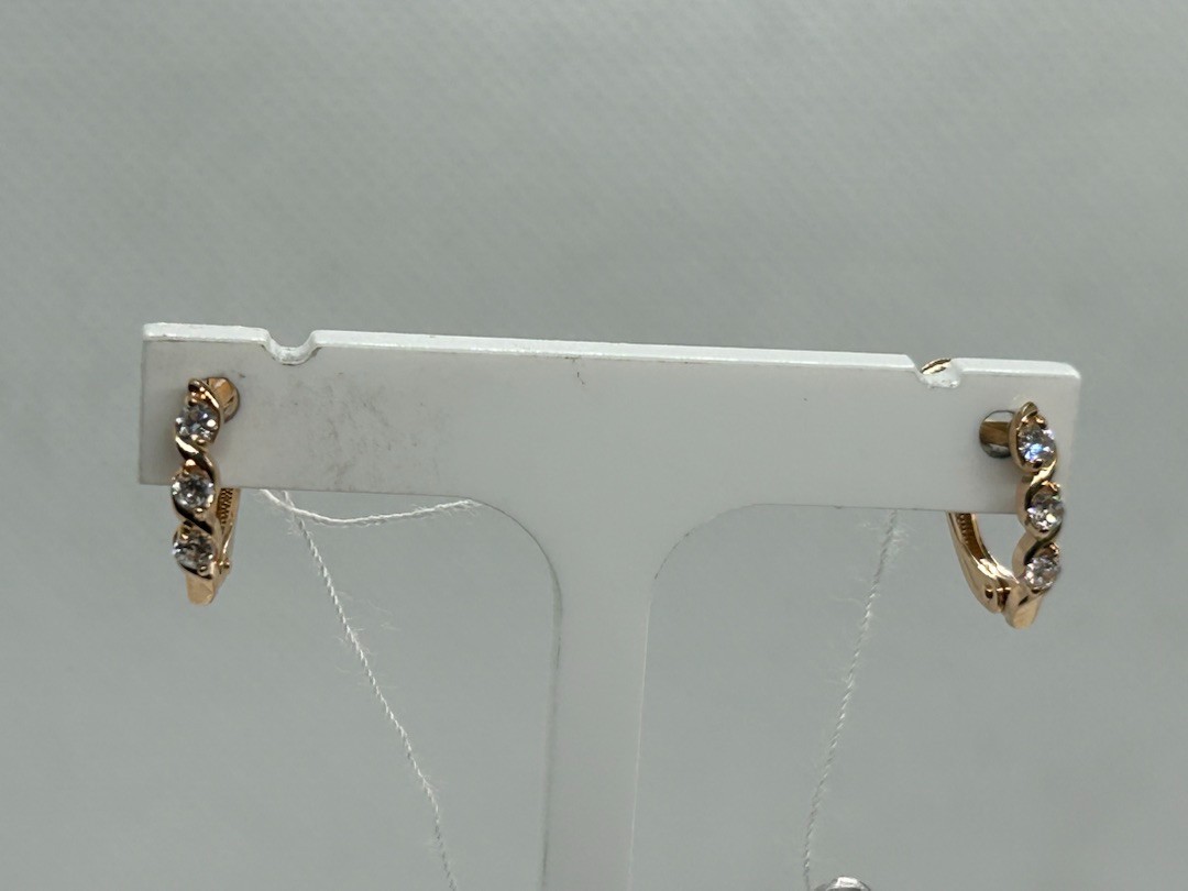 СЕРЬГИ С КАМНЯМИ (Au 585)