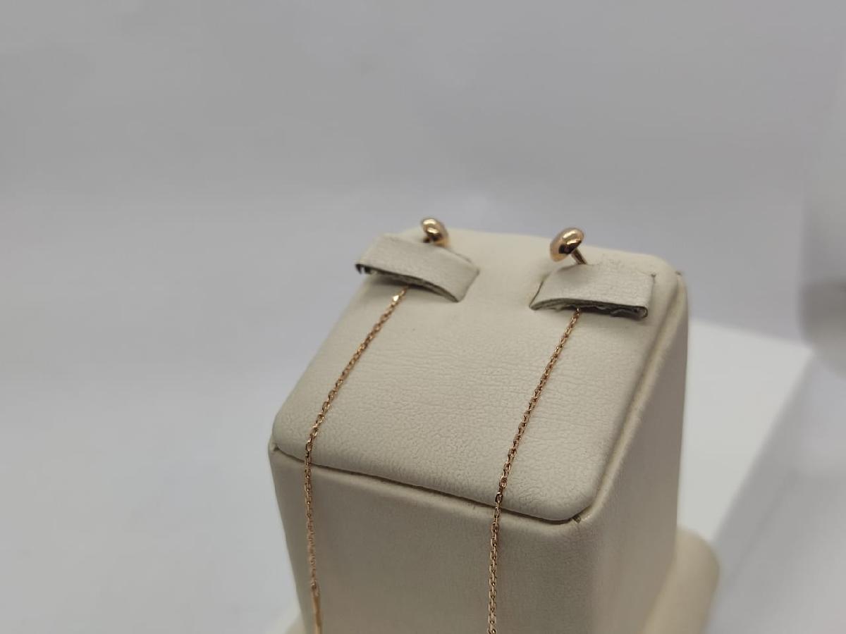 СЕРЬГИ ПРОДЕВКИ без камня (Au 585)