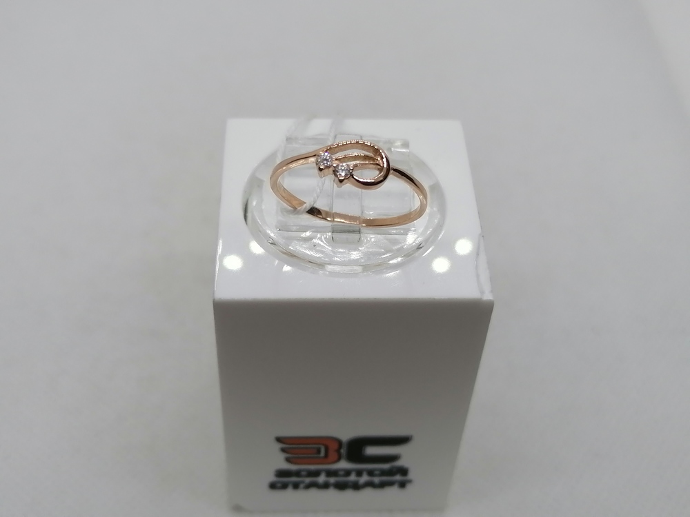 КОЛКМИ585 КОЛЬЦО С КАМНЯМИ (Au 585)