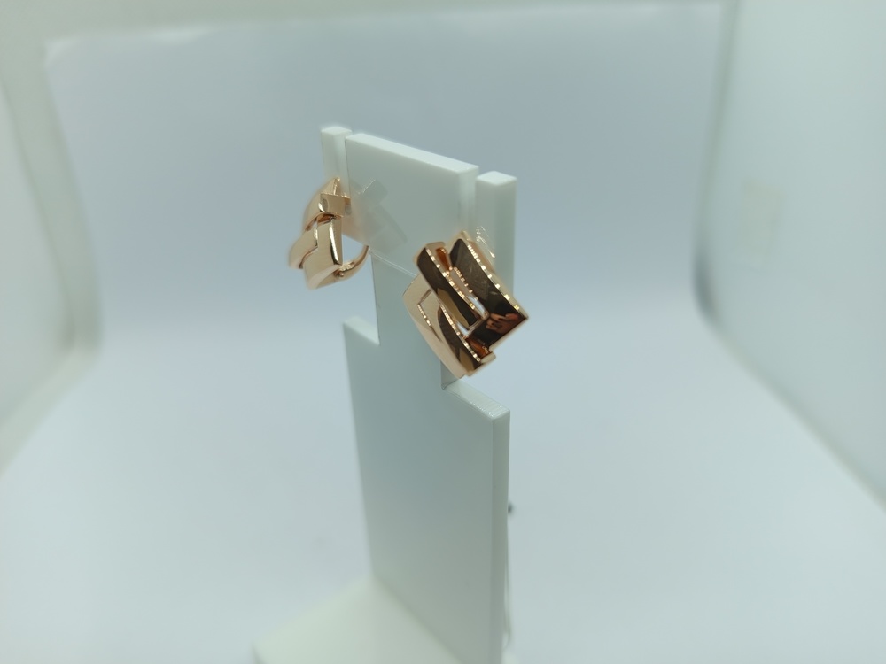 СЕРЬГИ БЕЗ КАМНЯ (Au 585)