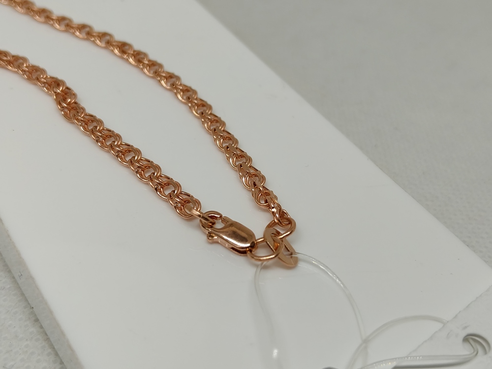 ЦЕПЬ ПУСТОТЕЛАЯ Бисмарк (Au 585)