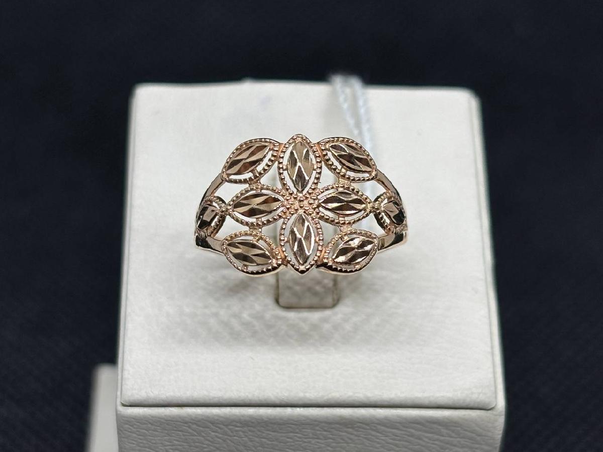 КОЛБКМ375 КОЛЬЦО БЕЗ КАМНЯ (Au 375)