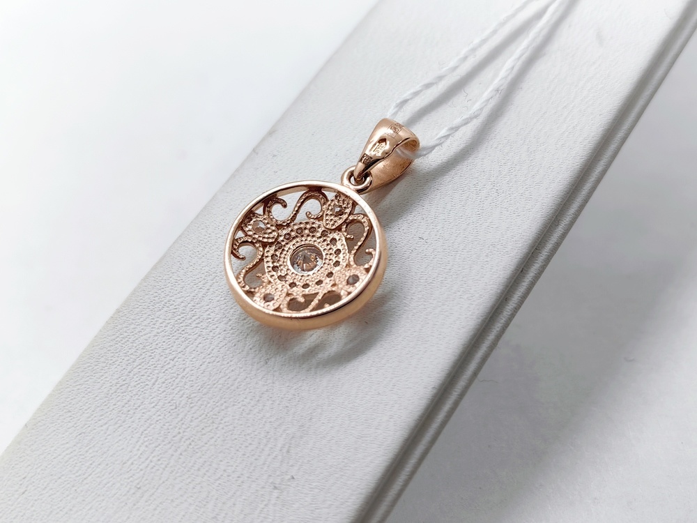 ПОДВЕСКА С КАМНЯМИ (Au 585)