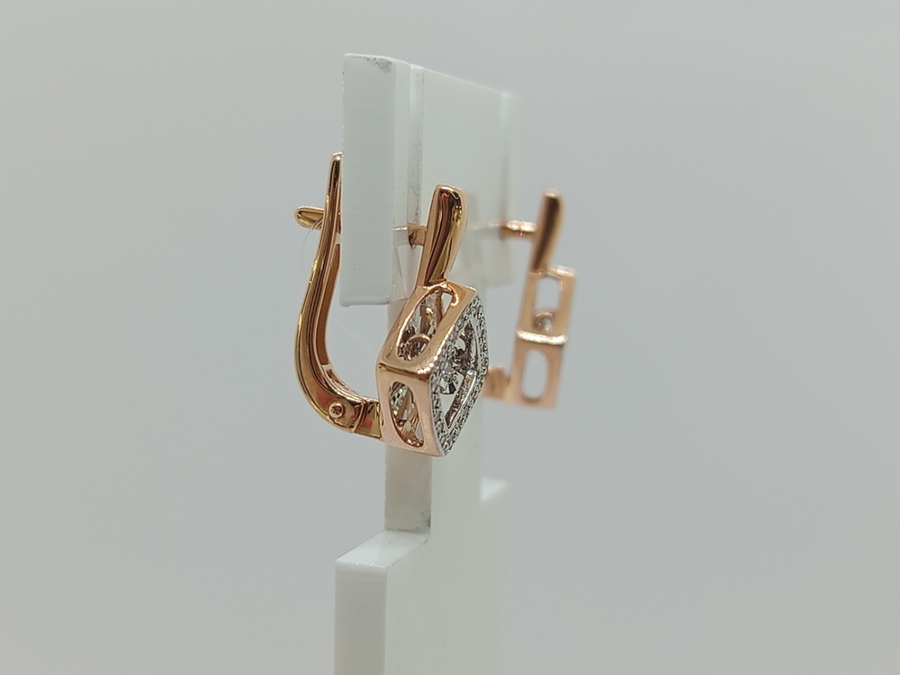 02-11-5499-31-00 СЕРЬГИ БРИЛЛИАНТ (Au 585)