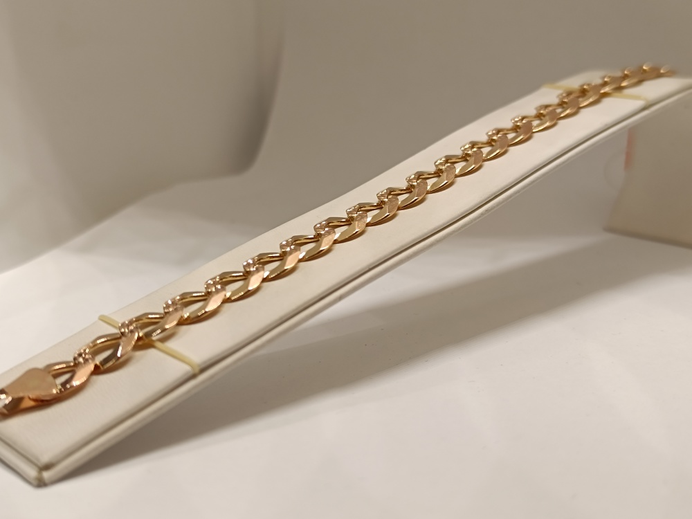 БРАСЛЕТ ПОЛНОВЕСНЫЙ Панцирное Au 585