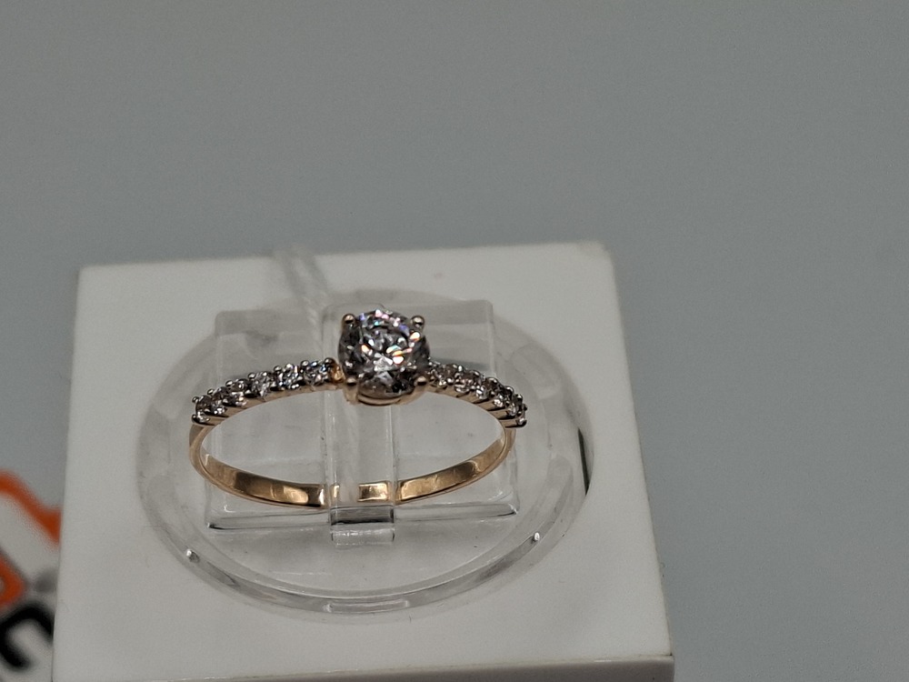 КОЛКМИ585 КОЛЬЦО С КАМНЯМИ (Au 585)