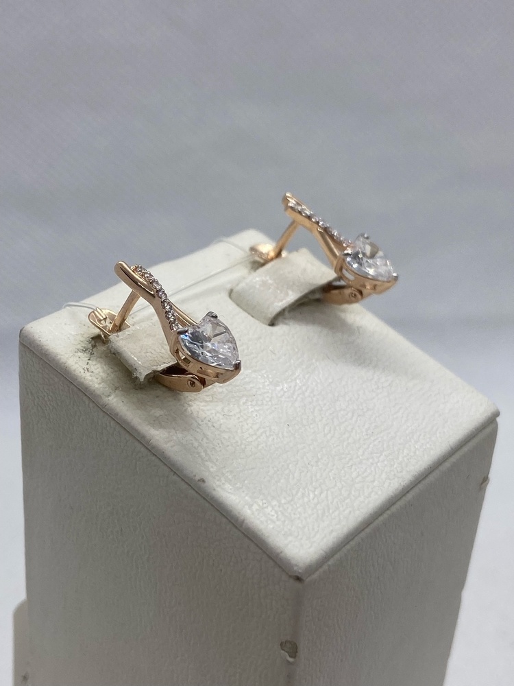 СЕРЬГИ С КАМНЯМИ (Au 585)