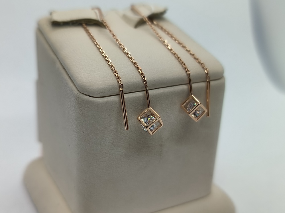 СПРО585 СЕРЬГИ ПРОДЕВКИ (Au 585)