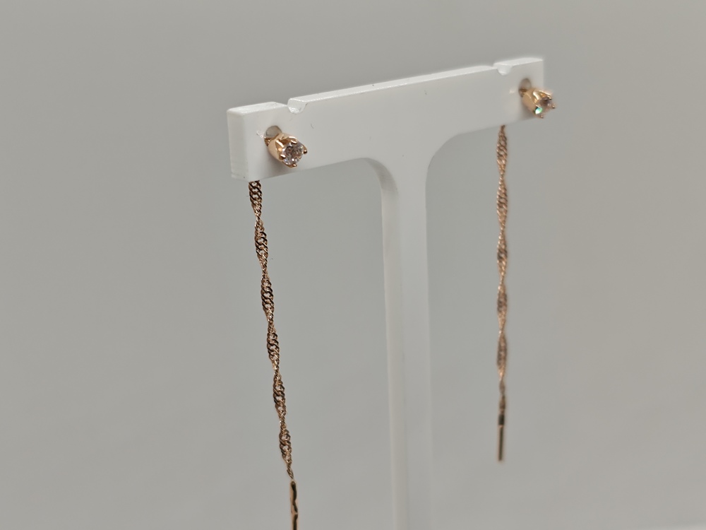 СЕРЬГИ ПРОДЕВКИ (Au 585)