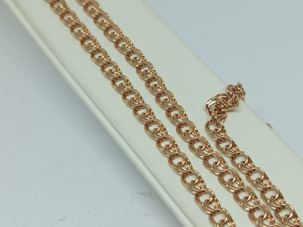 ЦЕПЬ ПОЛНОВЕСНАЯ Бисмарк (Au 585)