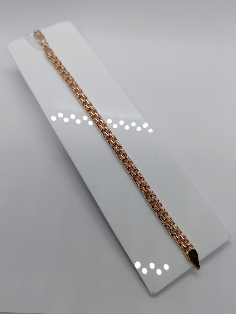 БЛБ585 БРАСЛЕТ ПОЛНОВЕСНЫЙ Бисмарк (Au 585) БЛБ585 БРАСЛЕТ ПОЛНОВЕСНЫЙ Бисмарк (Au 585)