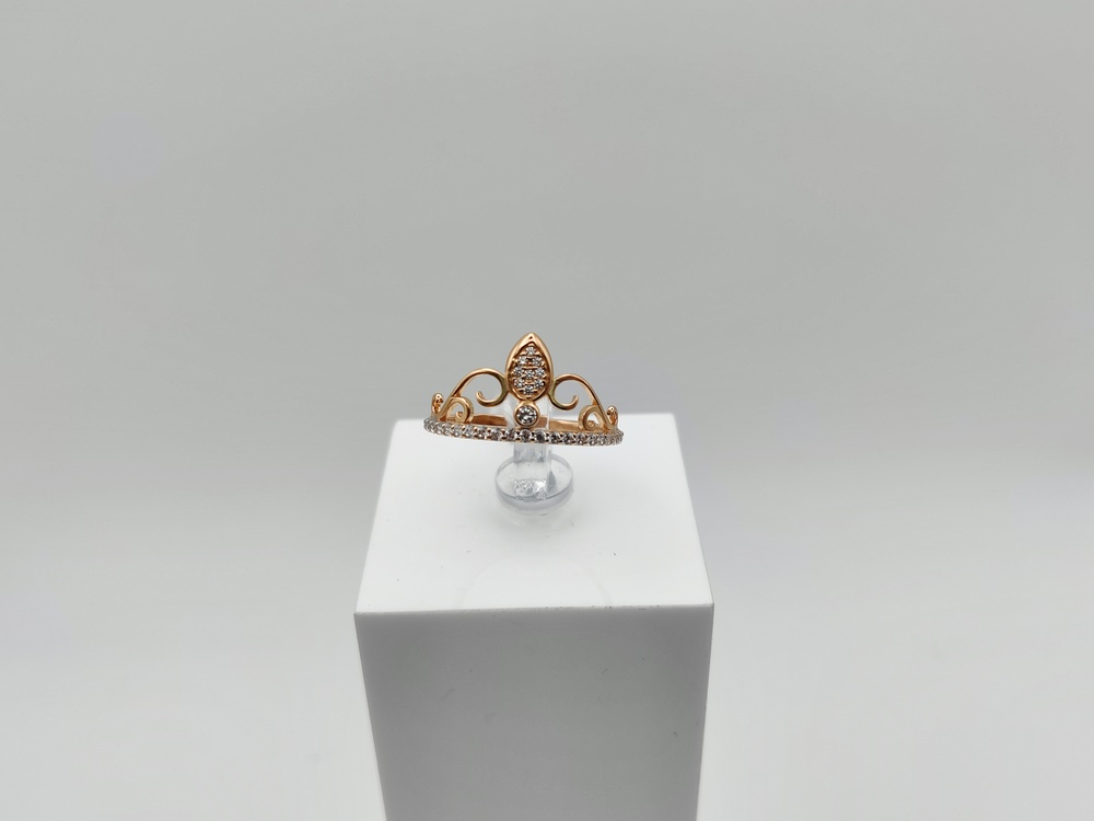 КОЛКМИ585 КОЛЬЦО С КАМНЯМИ (Au 585)