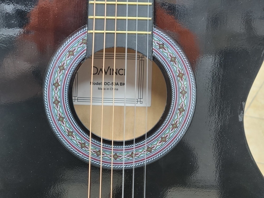 Гитара акустическая DaVinci DF 50A BK