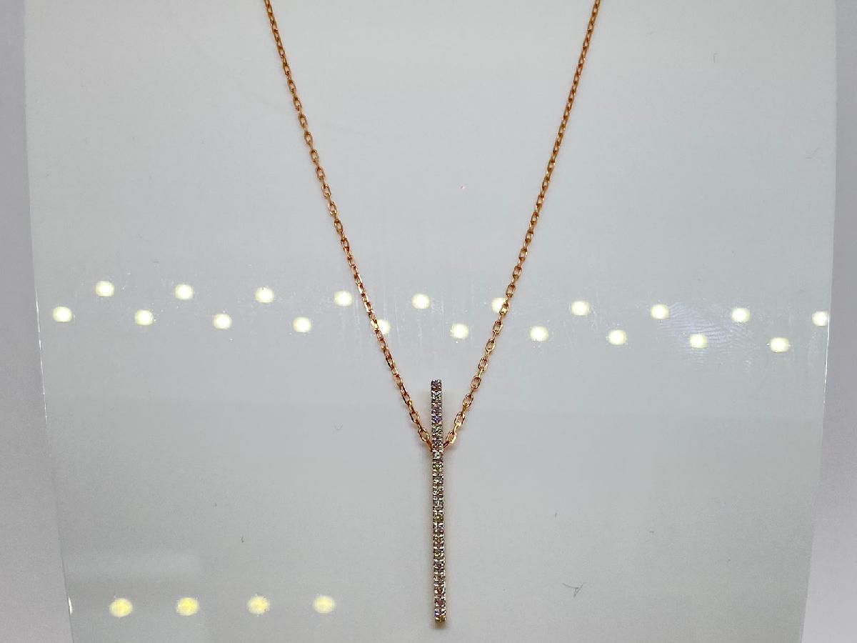 КОЛЬЕ С КАМНЯМИ (Au 585)