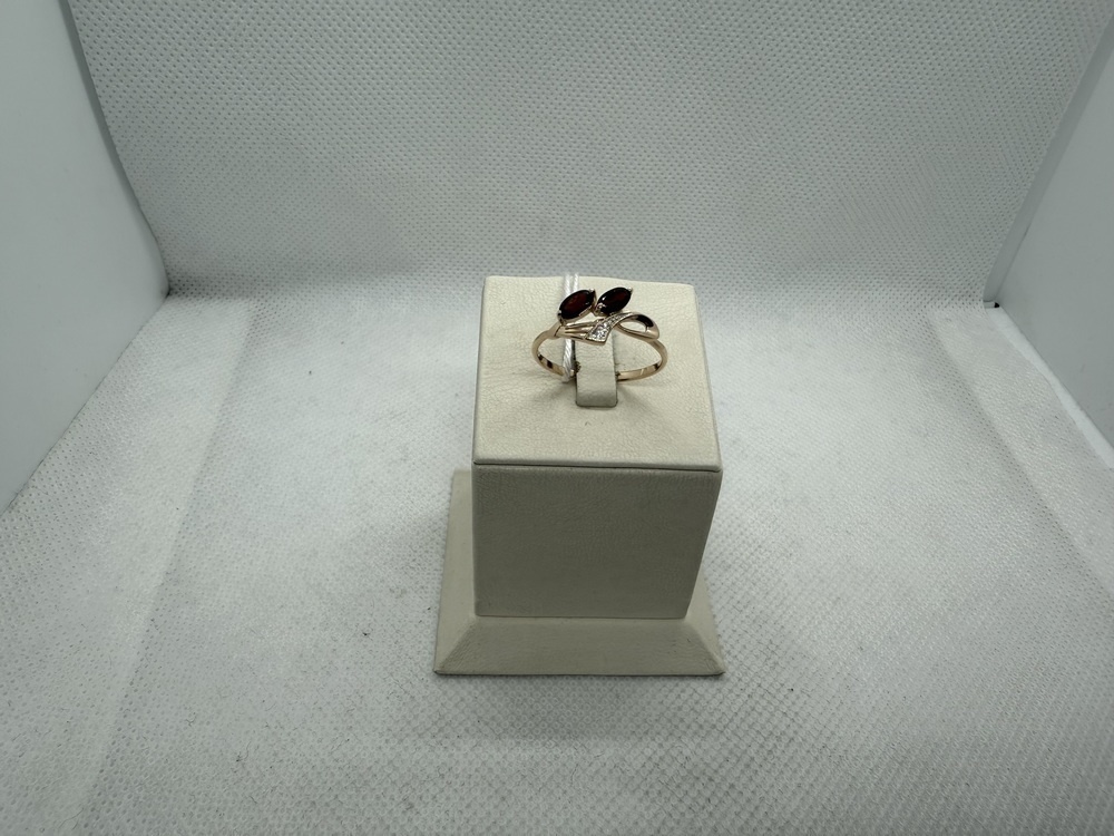 КОЛКМИ585 КОЛЬЦО С КАМНЯМИ (Au 585)