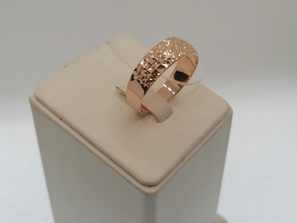 КОЛЬЦО БЕЗ КАМНЯ (Au 585)