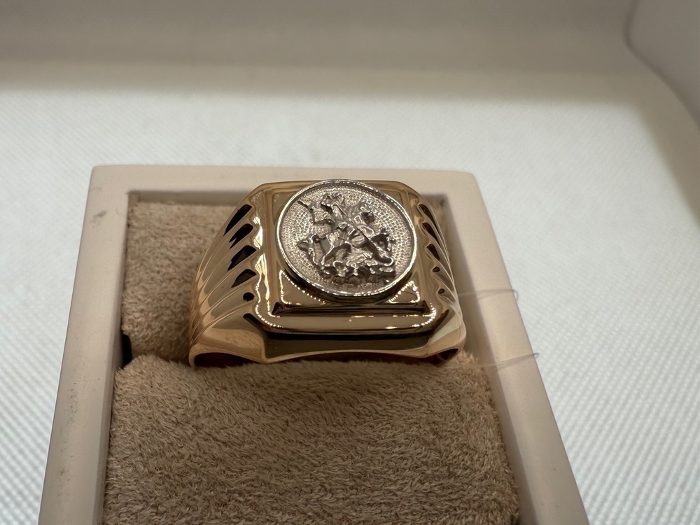 КОЛЬЦО ПЕЧАТКА без камня (Au 585)