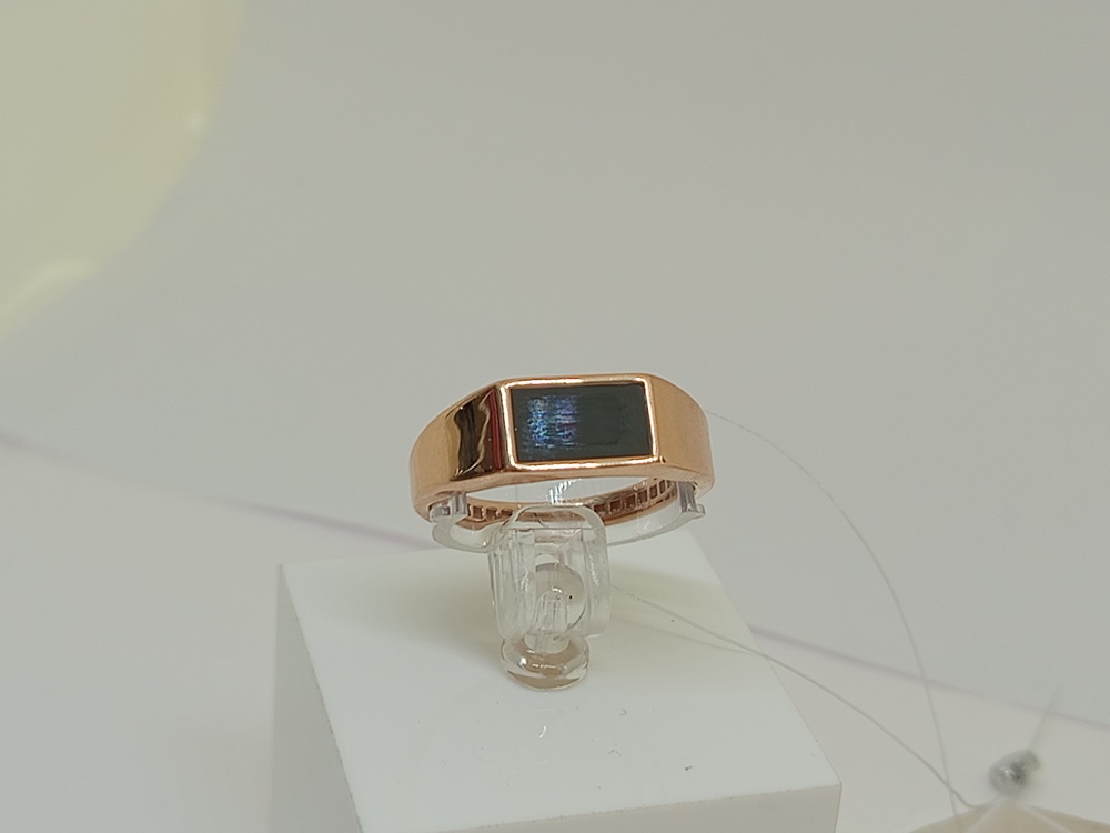 КОЛЬЦО ПЕЧАТКА с камнем (Au 585)