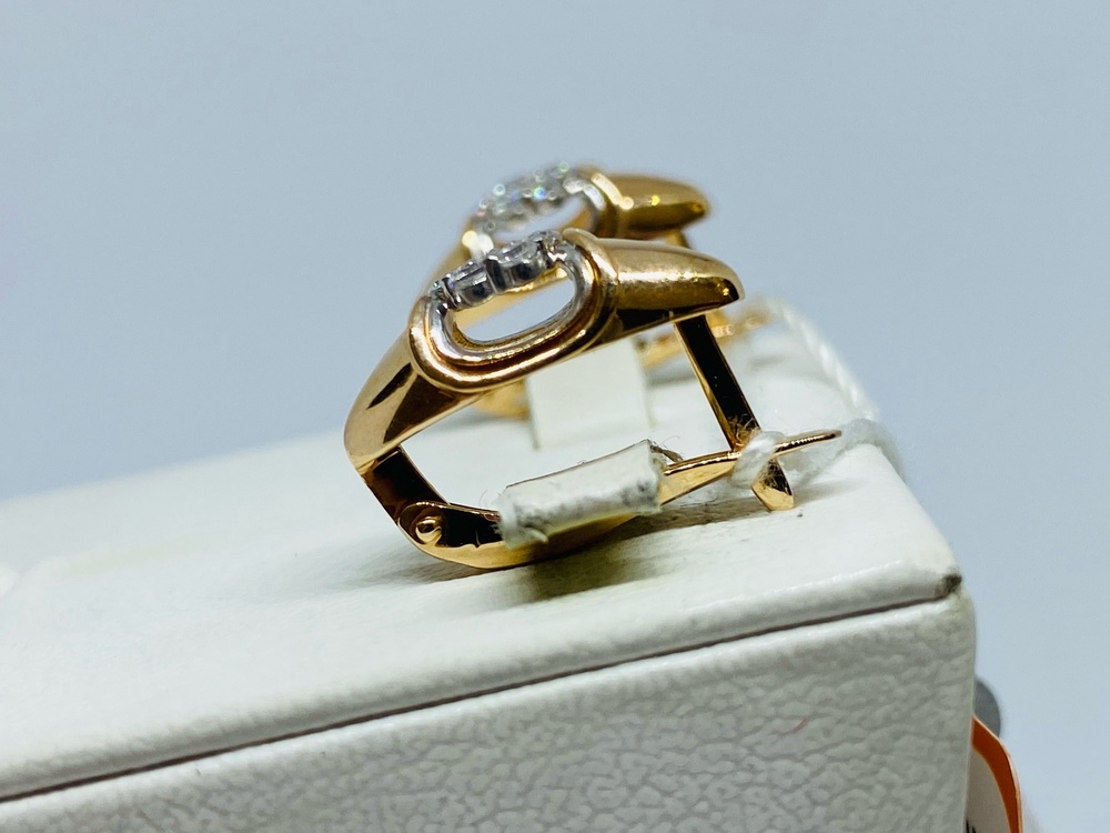 СЕРЬГИ С КАМНЯМИ (Au 585)