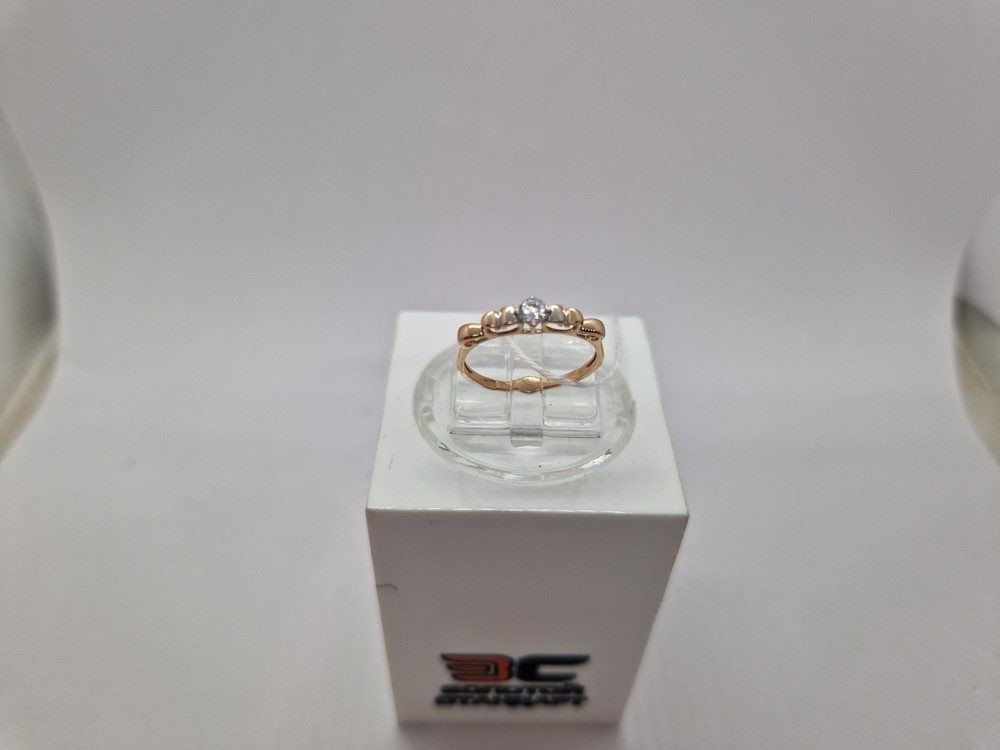 КОЛКМИ585 КОЛЬЦО С КАМНЯМИ (Au 585)