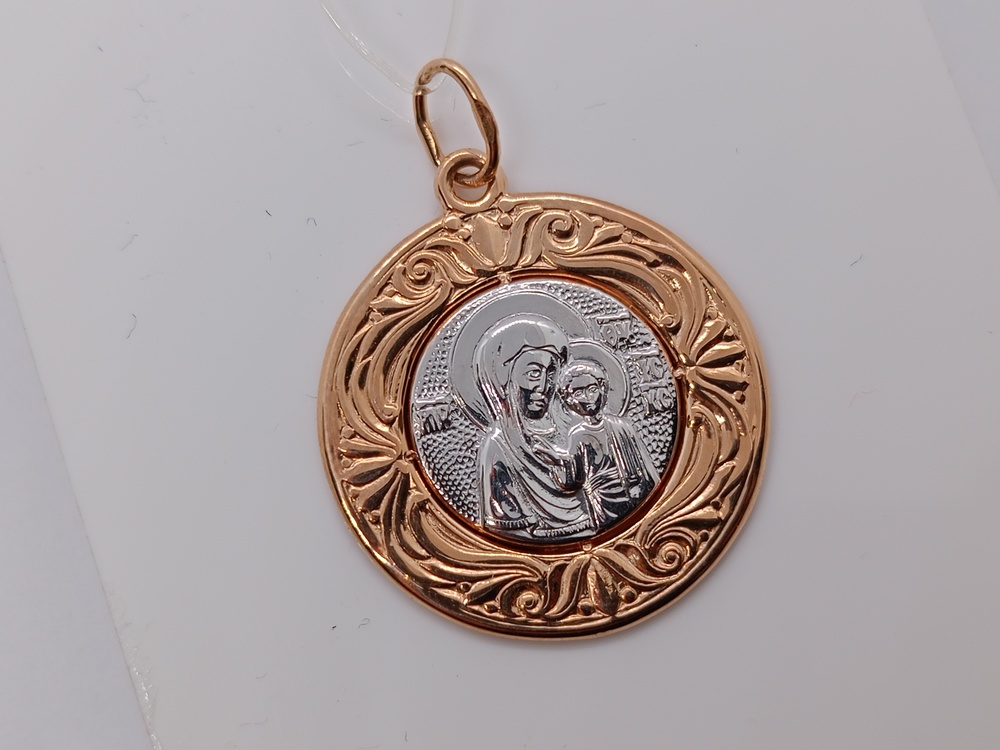 ПОДВЕСКА ИКОНА без камня (Au 585)