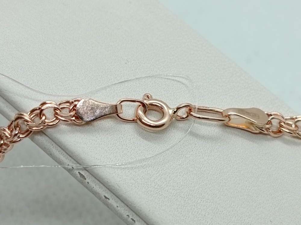 ЦЕПЬ ПУСТОТЕЛАЯ Бисмарк (Au 585)