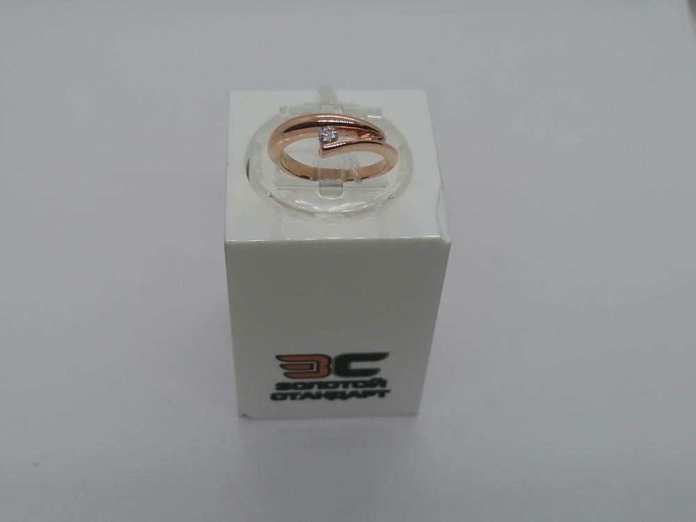 КОЛЬЦО С КАМНЕМ (Au 585)