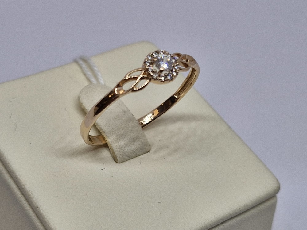 КОЛКМИ585 КОЛЬЦО С КАМНЯМИ (Au 585)