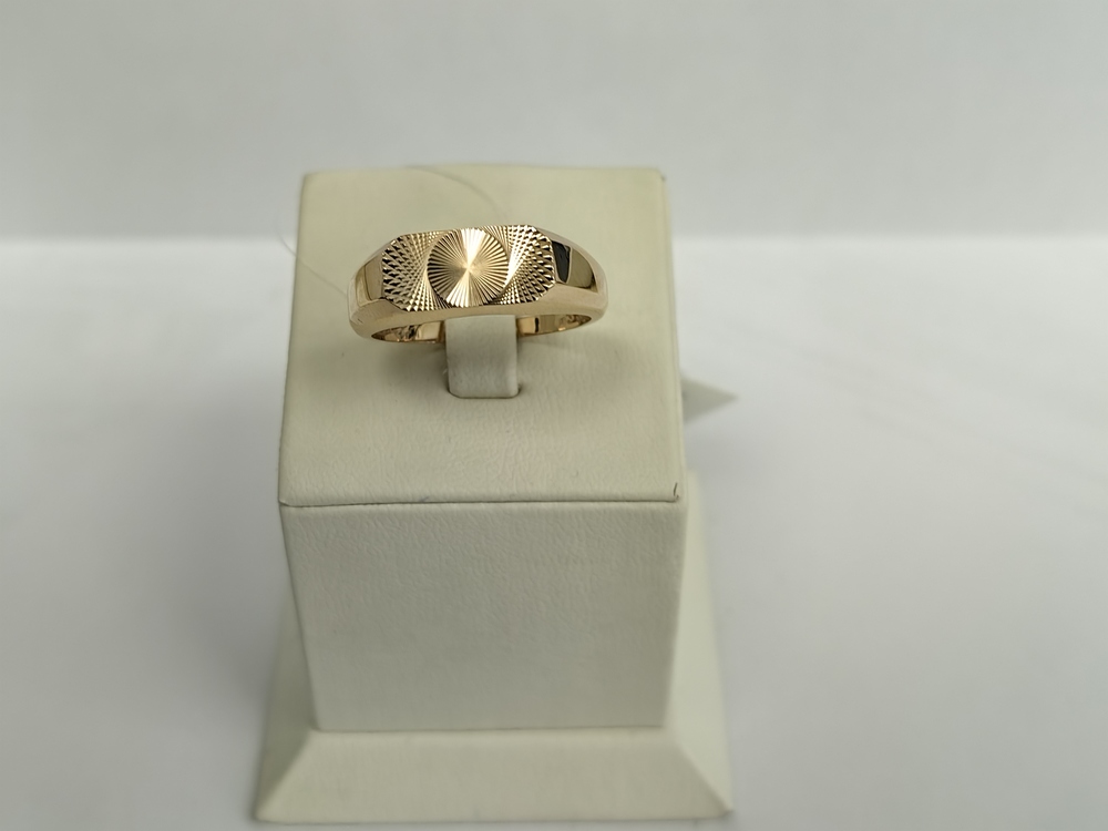 КОЛЬЦО ПЕЧАТКА без камня (Au 585)